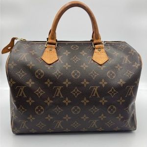 Authentic LV Speedy 30 Monogram.